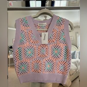 Pants store knit vest!! Never worn